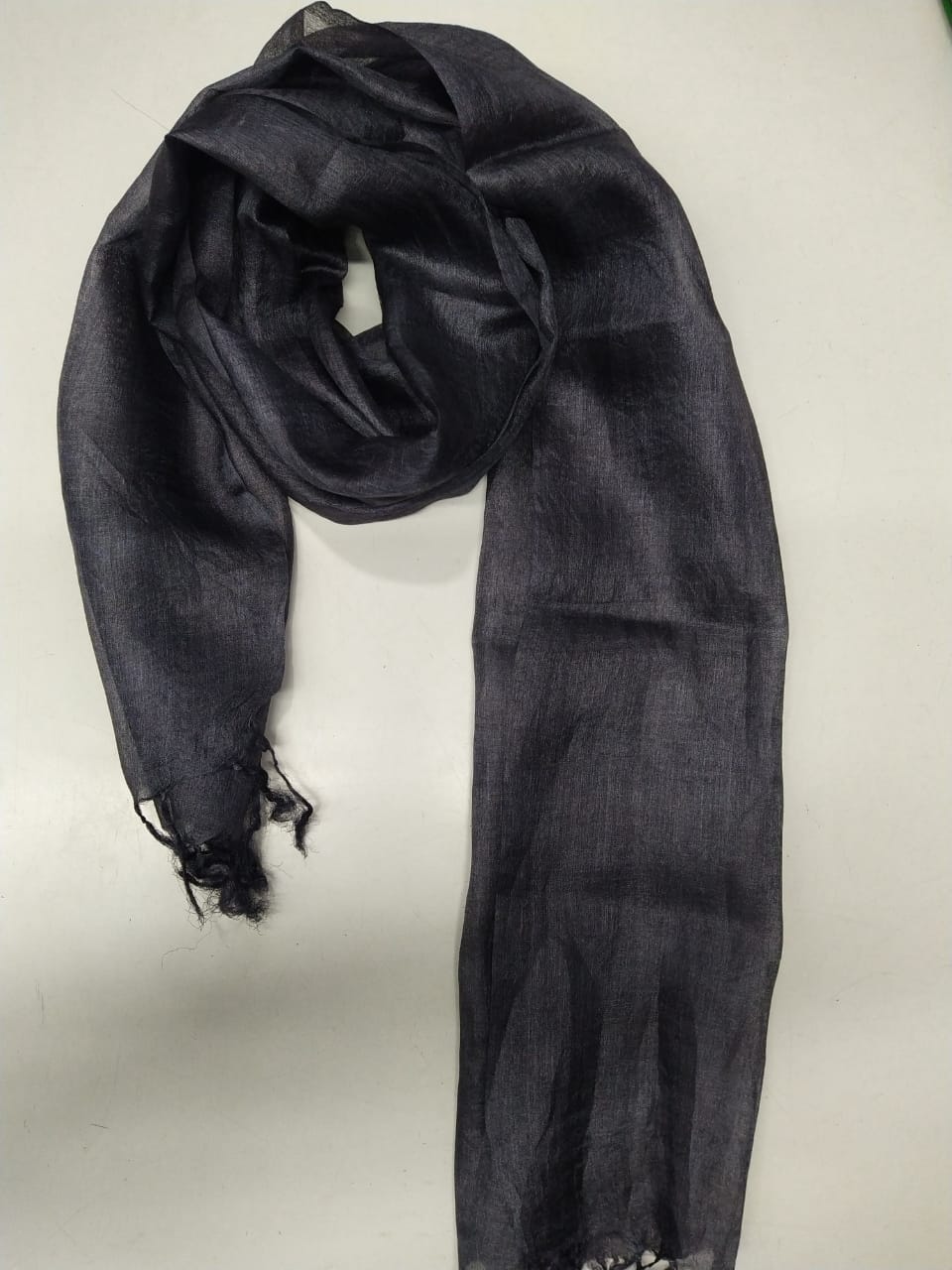 Fine Tussah Silk Scarves 005